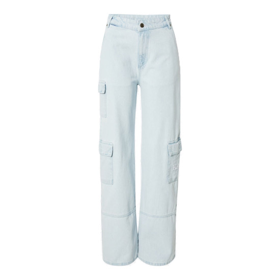 Karl Kani Γυναικείο παντελόνι Serif Cargo Pocket Denim